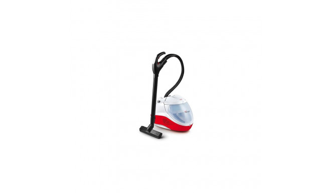 Polti Vaporetto Lecoaspira FAV50 Multifloor Cylinder steam cleaner 1.8 L 1350 W Red, White