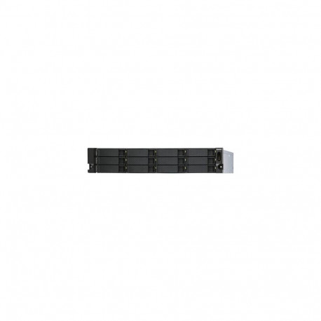 QNAP TL-R1200S-RP storage drive enclosure HDD/SSD enclosure Black, Grey 2.5/3.5"