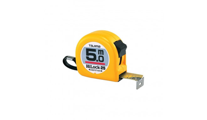 Mõõdulint 5 m/25 mm kollane