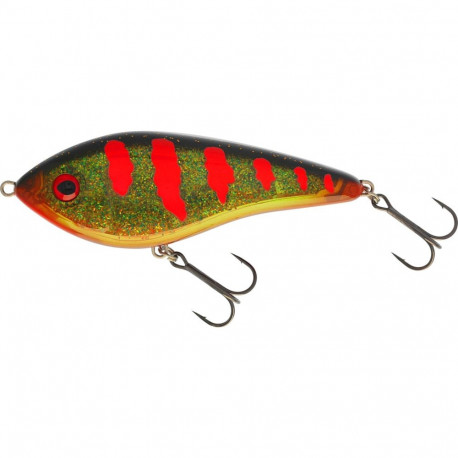 Vobler Swim Glidebait 10cm/34g Sinking 3D Motoroil Blood