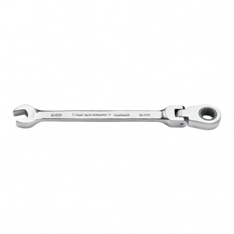 Truper ratcheting combination wrench with flex head 8mm