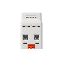 Single phase energy consumption meter DIN35