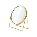 MAKE-UP MIRROR SUMMER S GOLD STEEL/GLASS