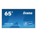 IIYAMA LH6541UHS-B1AG 65-tolline 3840x2160 4K UHD IPS paneel 1% haze maastiku- ja portreerežiim kõla