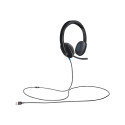LOGITECH USB peakomplekt H540 on-ear juhtmega