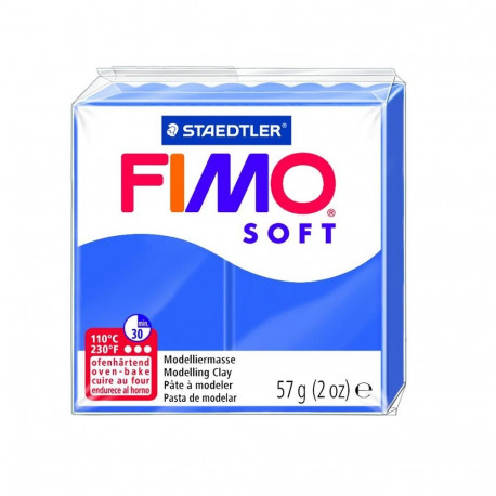 Voolimismass FIMO SOFT 57g, briljantsinine (2 tk)