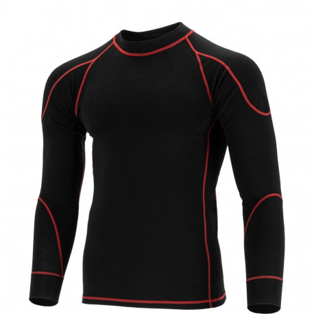 Koszulka z długim rękawem tencel czarna, "2xl/3xl, ce, lahti