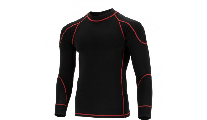 Koszulka z długim rękawem tencel czarna, "l/xl", ce, lahti