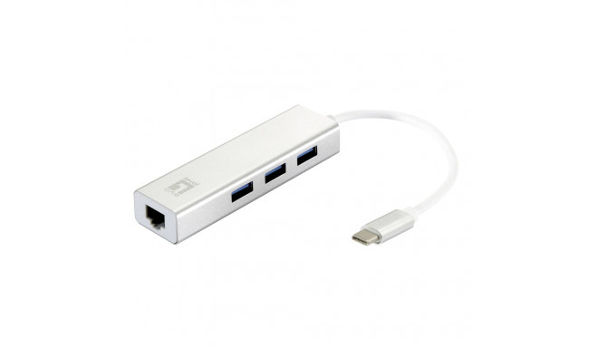 Level One USB-0504 gigabit USB-C võrgukaart
