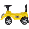 Jeździk dla dziecka, pchacz, chodzik GO GO Fassion żółty