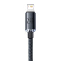 Baseus cable Crystal Shine USB - Lightning 1,2 m 2,4A black