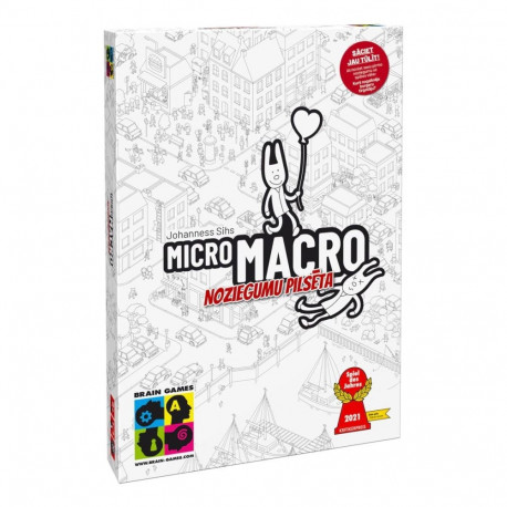 Brain Games MicroMacro: Crime City Board Game