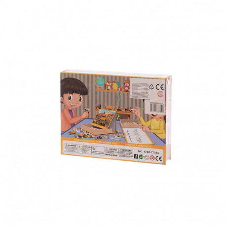 MAGNETIC PUZZLE SET 21.6X4X16.5