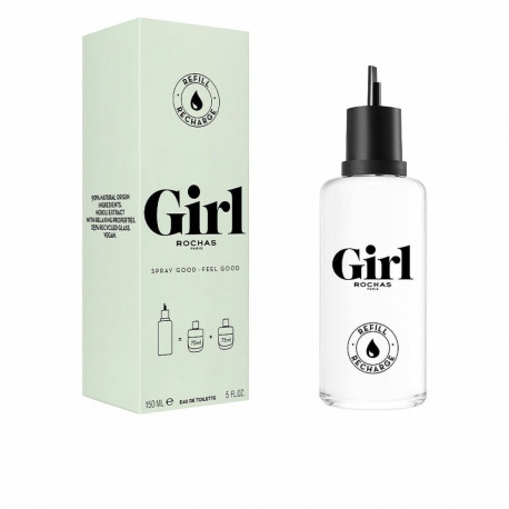 Naiste parfümeeria Rochas Girl EDT 150 ml Taastäide