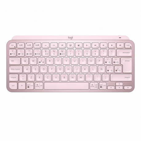 Klaviatuur Logitech 920-010813 Roosa hispaania Hispaaniakeelne Qwerty QWERTY
