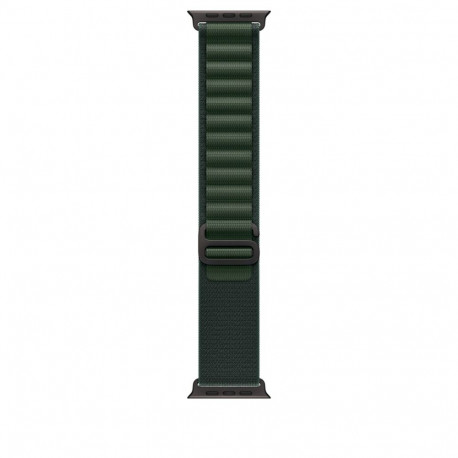 Apple 49mm Dark Green Alpine Loop - Small - Black Titanium Finish