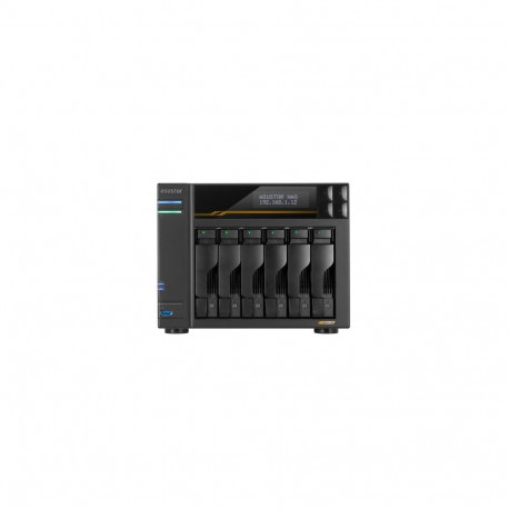 Asustor LOCKERSTOR 6 Gen3 (AS6806T) NAS lauaseade AMD Ryzen V3C14 16 GB DDR5 ADM must