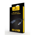 Cablexpert A-USB3C-DPF-01 videokaabli adapter 0.15 m USB Type-C DisplayPort hall