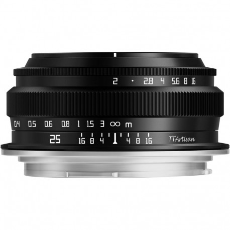 TTArtisan objektiiv 25mm f/2 Canon RF (APS-C)