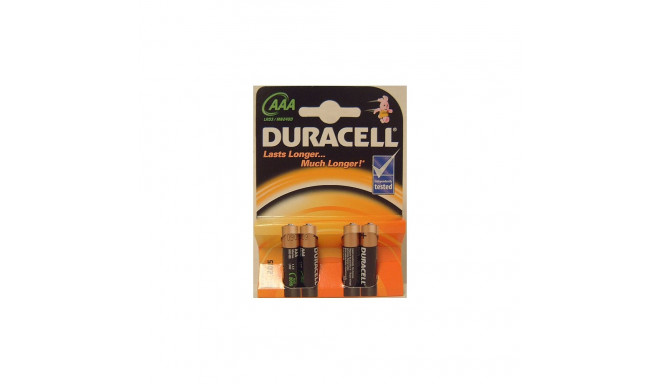 Duracell | AAA/LR03 | Alkaline Basic MN2400 | 4 pc(s)