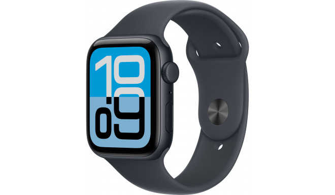 Apple Watch SE 3 GPS + Cellular 44mm Sport Band M/L, midnight (MEPJ4ET/A)