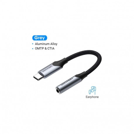 ADAPTER USB-C TO AUDIO 3.5MM/0.1M BGJHA VENTION