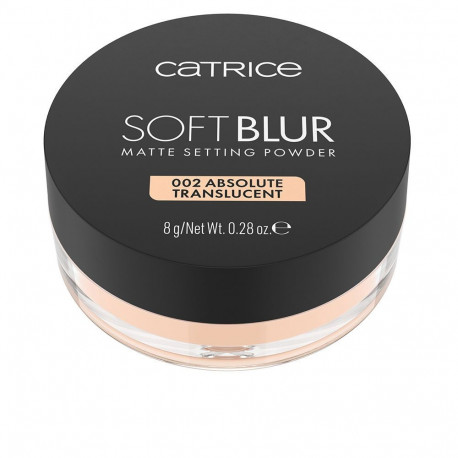 CATRICE SOFT BLUR polvos fijadores matificantes #002-Absolute Translucent 8 gr
