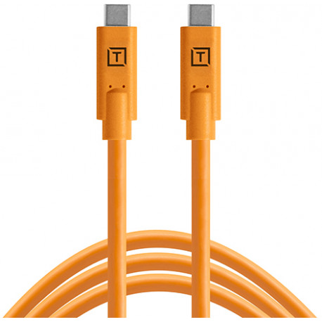 Tether Tools Pro kaabel USB-C - USB-C 4,6m, oranž