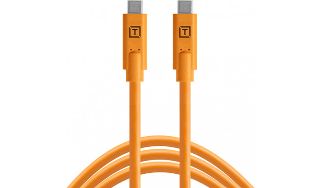 Tether Tools Pro kaabel USB-C - USB-C 4,6m, oranž