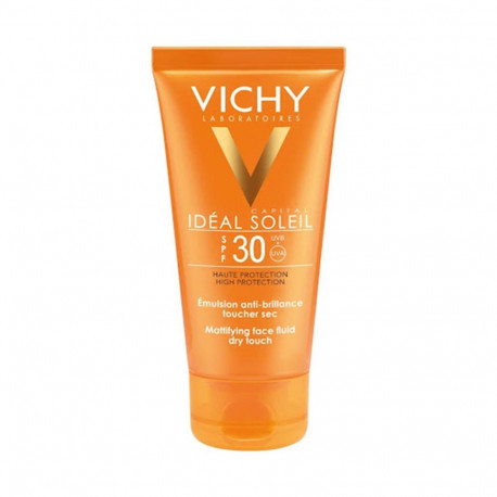 VICHY IDEAL SOLEIL SPF30 FLUIDO FACIAL DRY TOUCH SPF30 50ML
