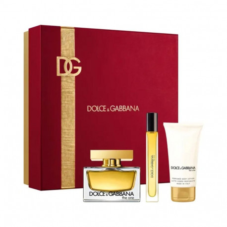 Dolce Gabbana parfüümikomplekt The One parfüümvesi 75ML pihusti lõhnastatud kehakreem 50ML minatuur 
