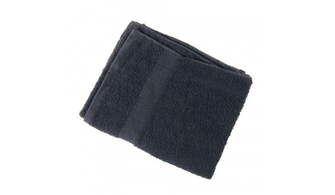 EUROSTIL ALGODÓN TOALLAS NEGRAS 40X80CM PACK 12UN