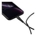 CANYON cable MFI-4 Type-C to Lightning 1.2m Black