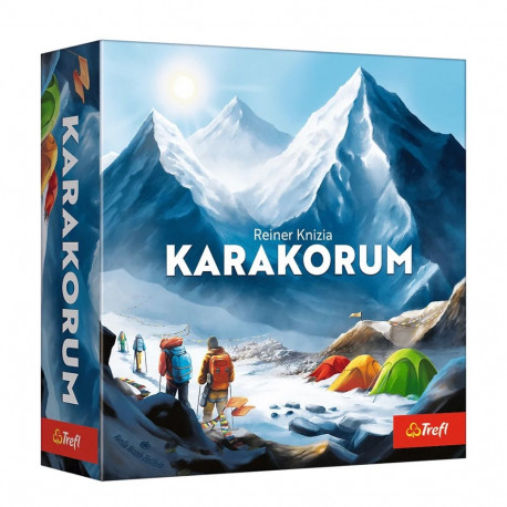 Gra planszowa Karakorum Reiner Knizia King of the Mountains Trefl 02739