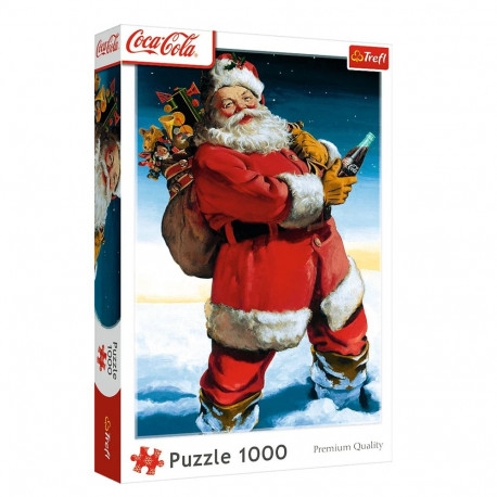 Trefl pusle 10923 1000 XMAS Coca-Cola: jõuluvana lumes