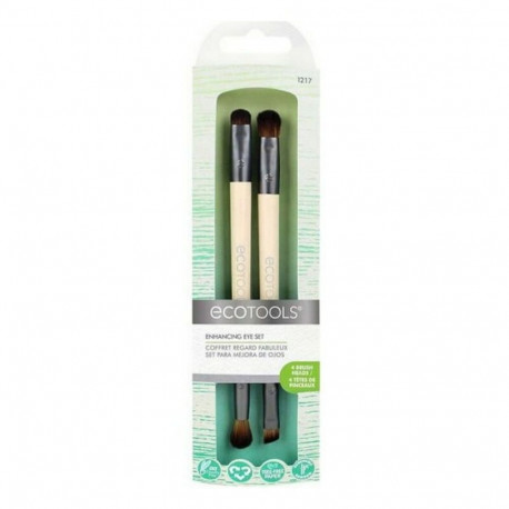 Komplekt meigi pintsleid Eye Enhancing Ecotools 1217 (2 pcs) 2 Tükid, osad