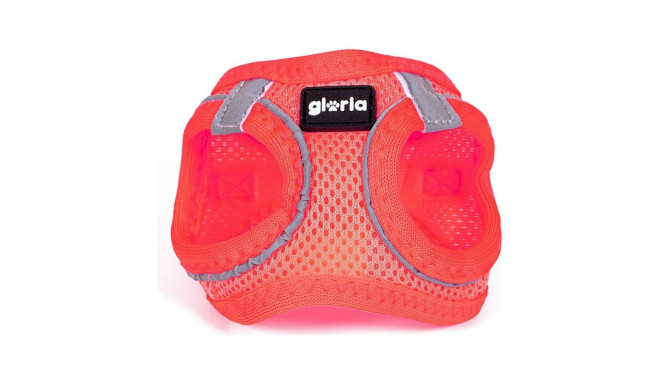 Dog Harness Gloria Air Mesh Trek Star Adjustable Pink L (33,4-35 cm)