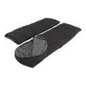 Easy Camp Sleeping Bag Raven Square Double 5°C (black, model 2025)