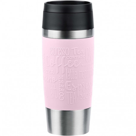 TRAVEL MUG Classic Thermobecher (hellrosa/edelstahl, 0,36 Liter)