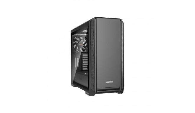 SILENT BASE 601 Window Black (schwarz, Tempered Glass)