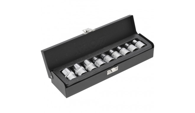 Torx Socket Set E10-E24 9Pcs YT-0521 YATO