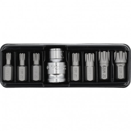 Screwdriver Bit Set Ribe M5-M14 8Pcs YT-0418 YATO