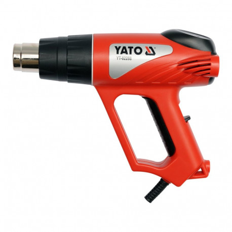 Yato Kuumapüstol YT-82288, 2000W, 230-240V, 50Hz, 350/550°C, 300/500l/min, IP20, ilma temperatuuri k
