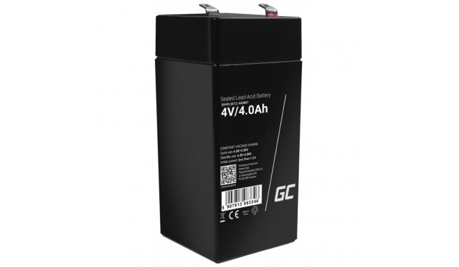 4V 4Ah Rechargeable VRLA AGM Lead Acid Battery