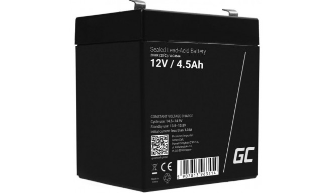 Battery AGM VRLA 12V 4.5Ah