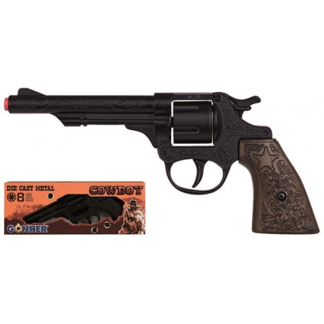 Metal cowboy gun GONHER 80/6
