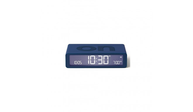 Lexon Flip Classic Two-sided Alarm Clock dark blue LR157DB9