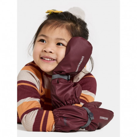 Vihmakindad Didriksons Pileglove 8 punane (Anemon red) - 2