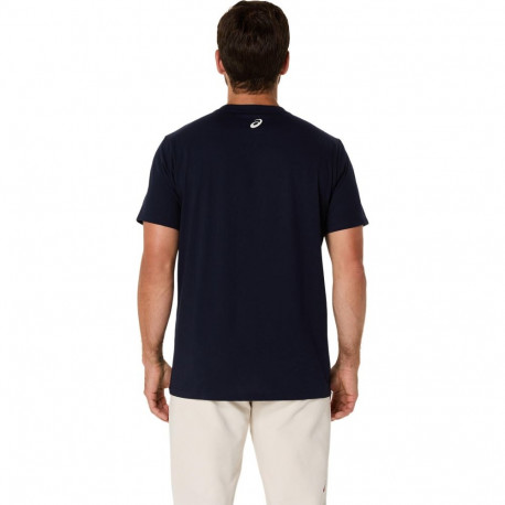 Treeningsärk/ t-särk Asics Logo SS Tee tumesinine - M