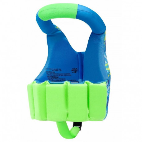 Ujumisvest Aqua Speed Pals sinine/roheline 19-30 kg